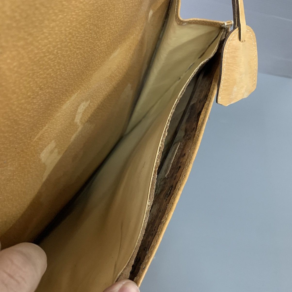 Gucci Gucci Leather Vintagr Document Bag Size ONE SIZE - 17 Thumbnail