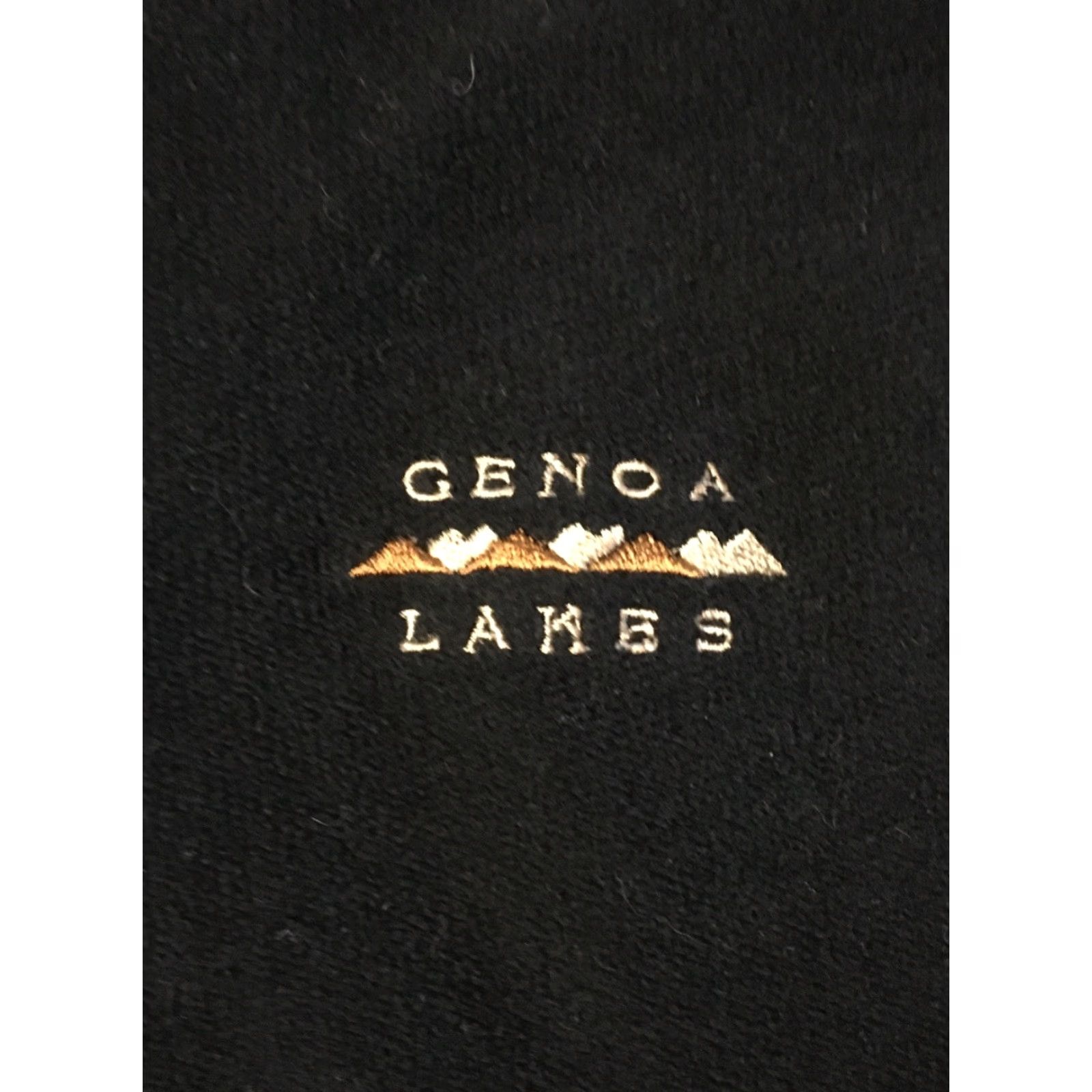 Vintage VINTAGE 90s Genoa Lakes Golf Course 1/4 Zip Jacket L USA Nevada Black Mens Size US L / EU 52-54 / 3 - 2 Thumbnail