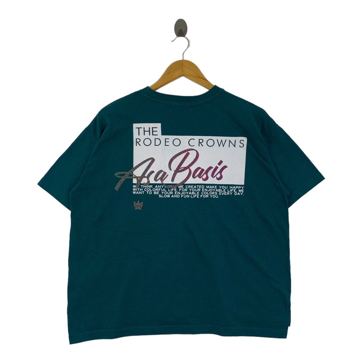 Other THE RODEO CROWN Asa Basics Backhit Tee Shirt Top Size XL / US 12-14 / IT 48-50 - 4 Thumbnail