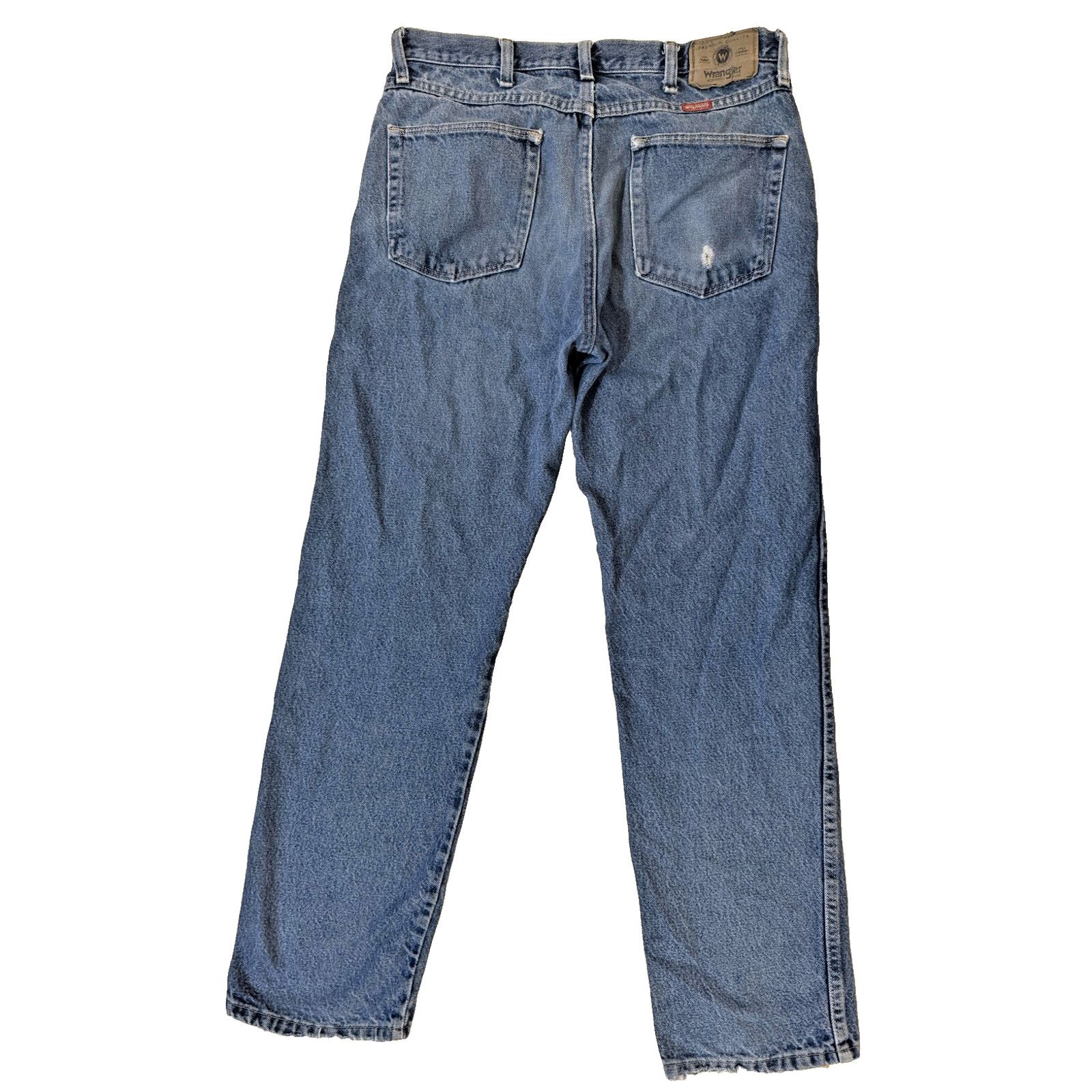 Wrangler Vintage Wrangler 965 Jeans Mens 34x32 Regular Fit Distressed Size US 34 / EU 50 - 9 Thumbnail