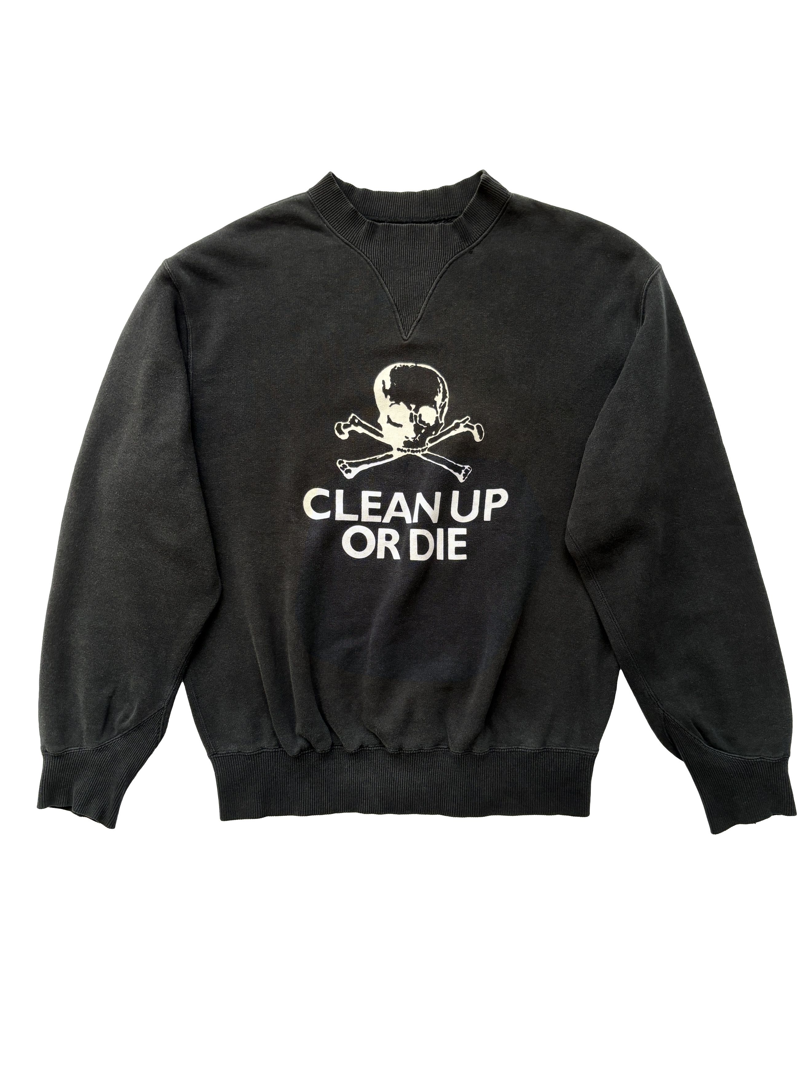 Katharine Hamnett London ⚡️QUICK SALE⚡️1989 Katharine Hamnett Clean Up Or Die Sweat Size US M / EU 48-50 / 2 - 1 Thumbnail