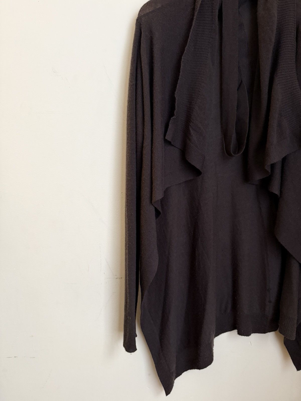 Rick Owens Rick Owens STAG FW 2008 Women’s Draped Cardigan Sweater Size M / US 6-8 / IT 42-44 - 2 Thumbnail
