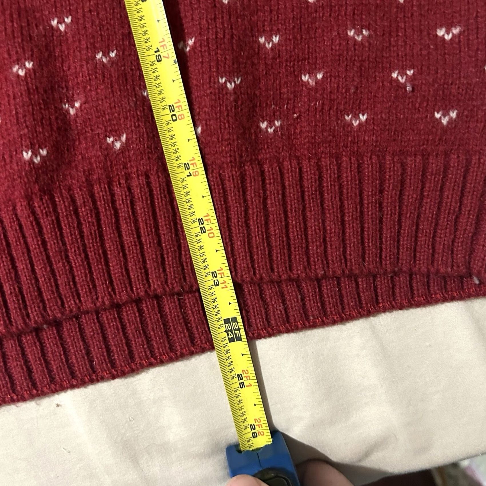 Eddie Bauer VINTAGE Eddie Bauer Sweater Nordic Fair Isle Winter Wool Pullover Mens Size M Red 90s Size US M / EU 48-50 / 2 - 8 Thumbnail