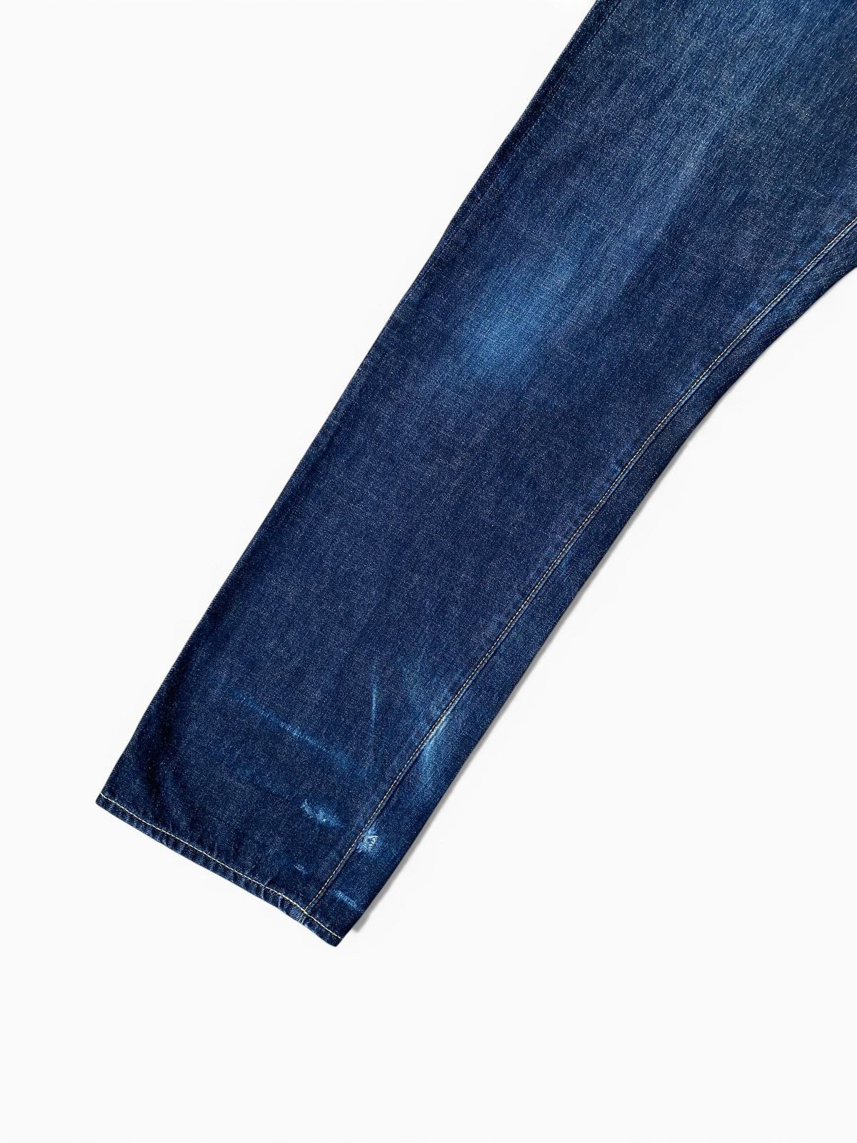 Stussy Vintage 00’s stussy Distressed spell out Jeans Size US 30 / EU 46 - 7 Thumbnail