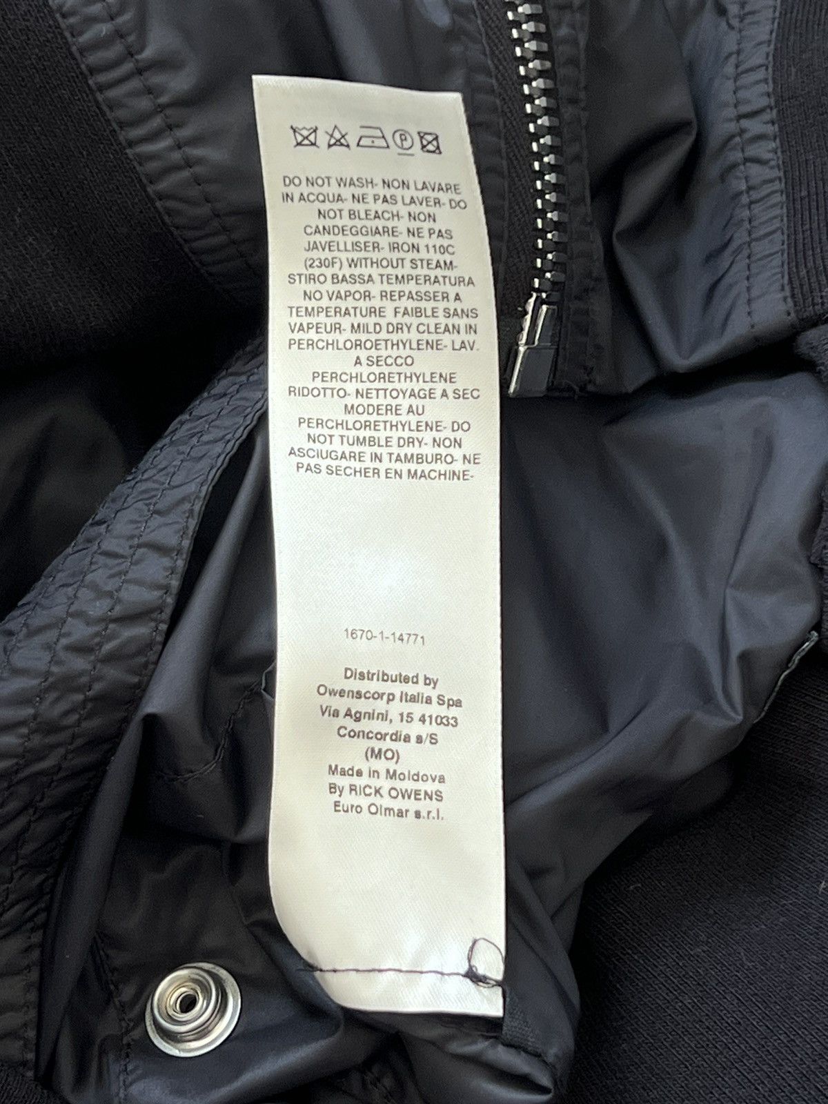 Rick Owens Rick Owens Flight Nylon Jacket Size US M / EU 48-50 / 2 - 11 Thumbnail