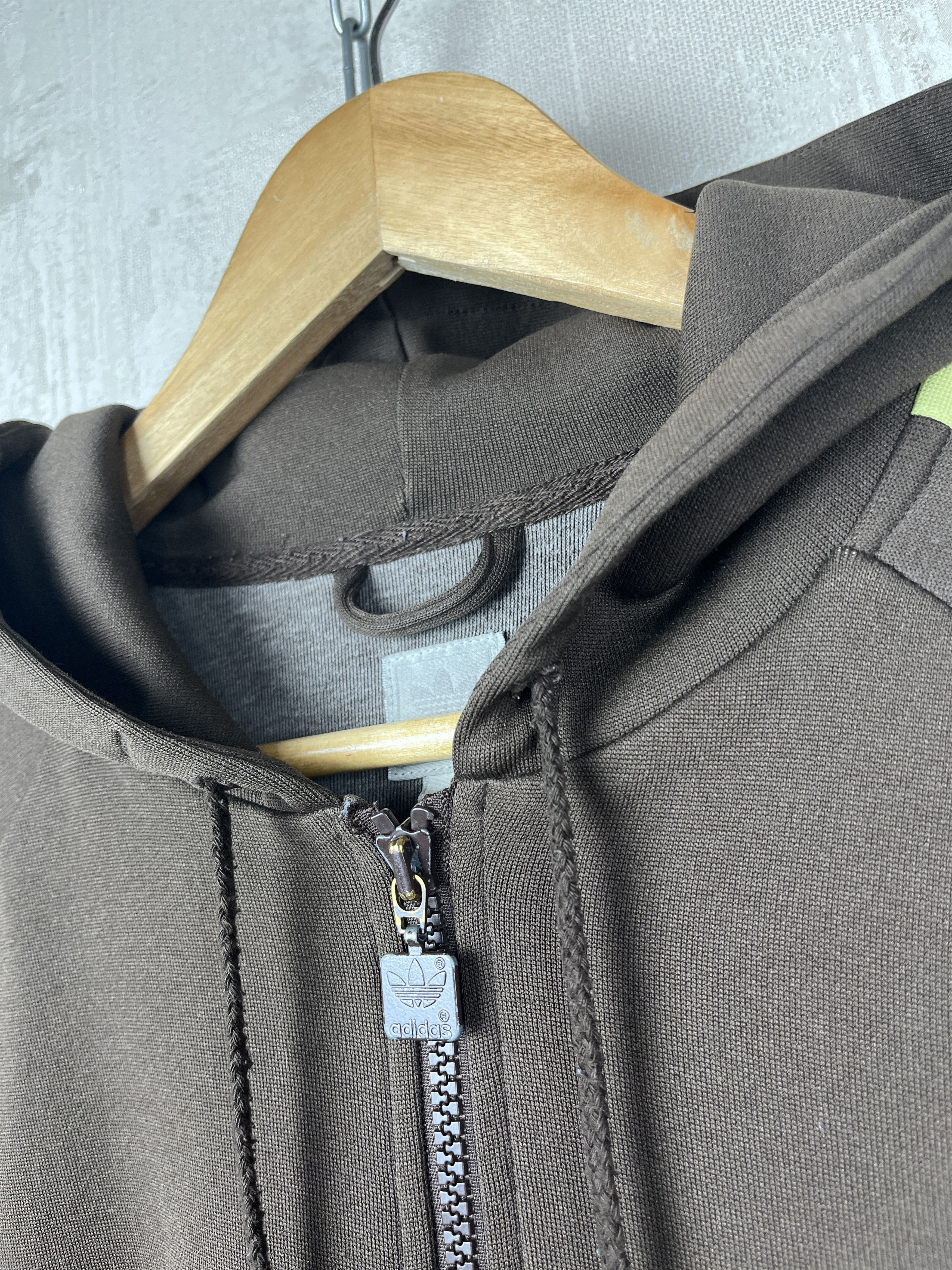 Adidas × Vintage 00's Adidas Originals Big Trefoil Vintage Zip Track Hoodie Size US M / EU 48-50 / 2 - 5 Thumbnail