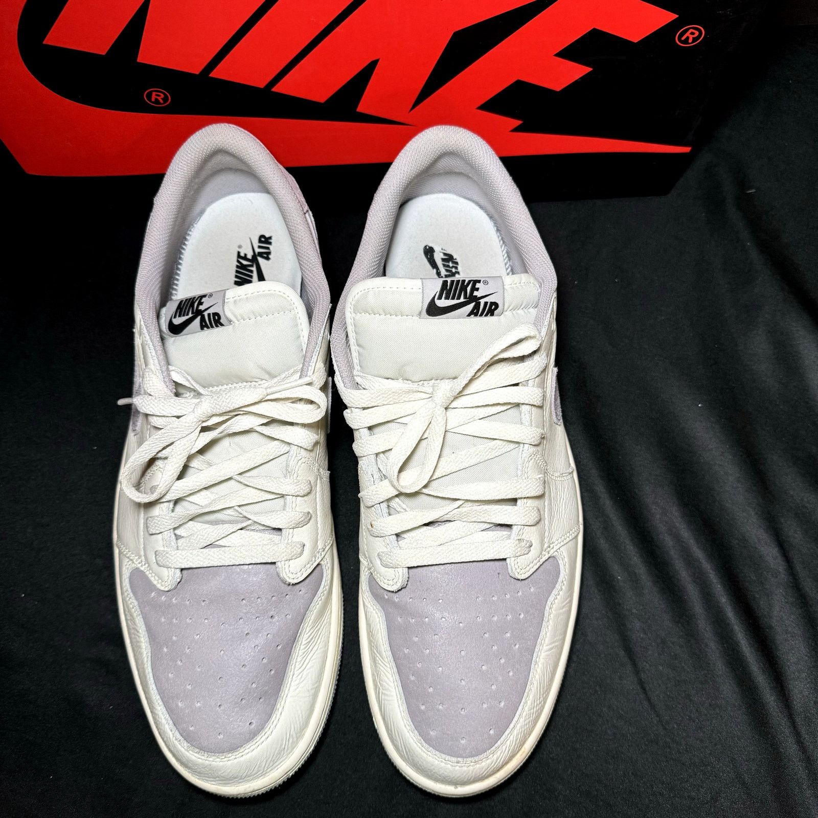 Jordan Brand × Nike Size 15 - Nike Air Jordan 1 Retro Low OG Atmosphere Grey Size US 15 / EU 48 - 4 Thumbnail