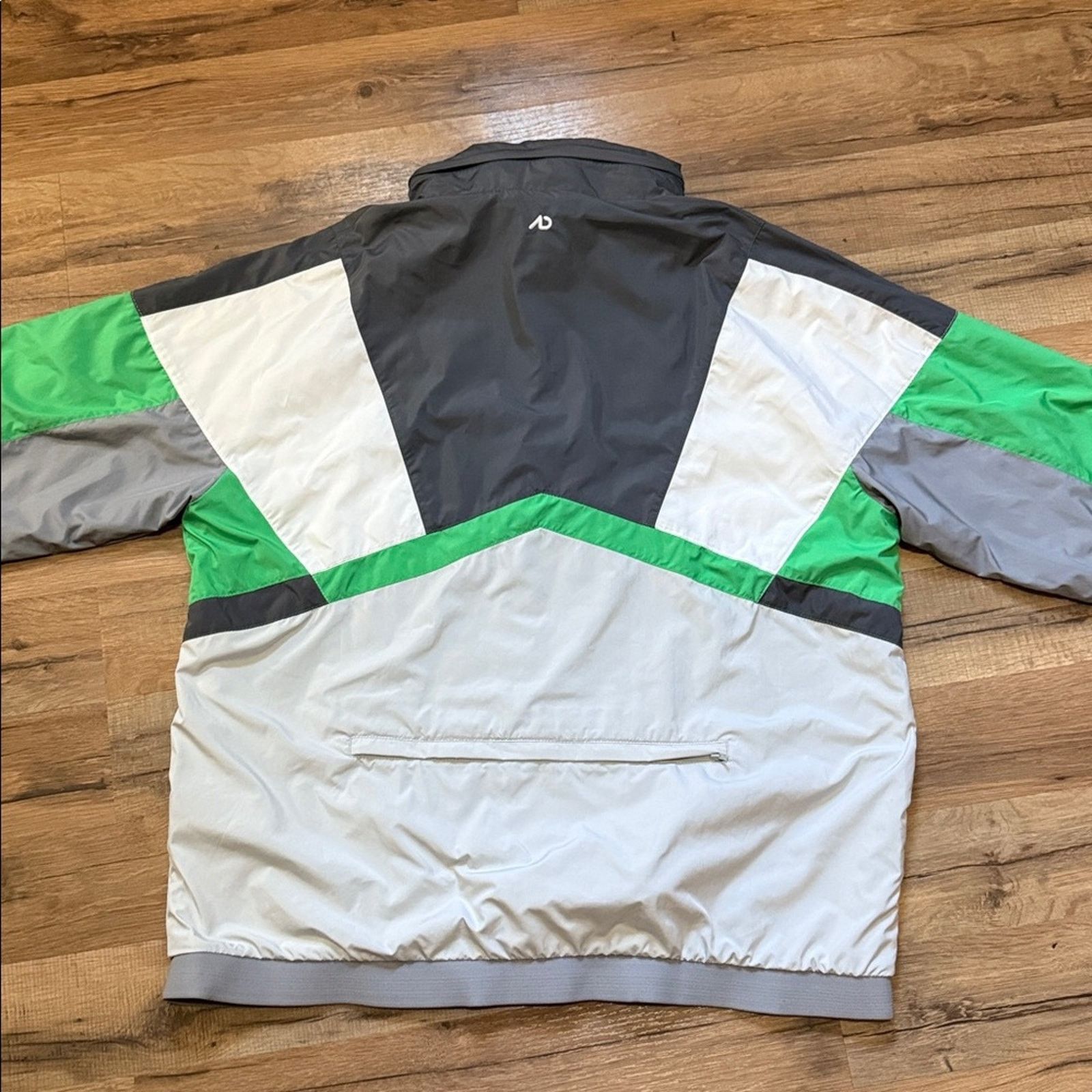 Nike 2008 Nike Packable Zip Up Windbreaker Hoodie Sweatshirt Size US L / EU 52-54 / 3 - 10 Thumbnail