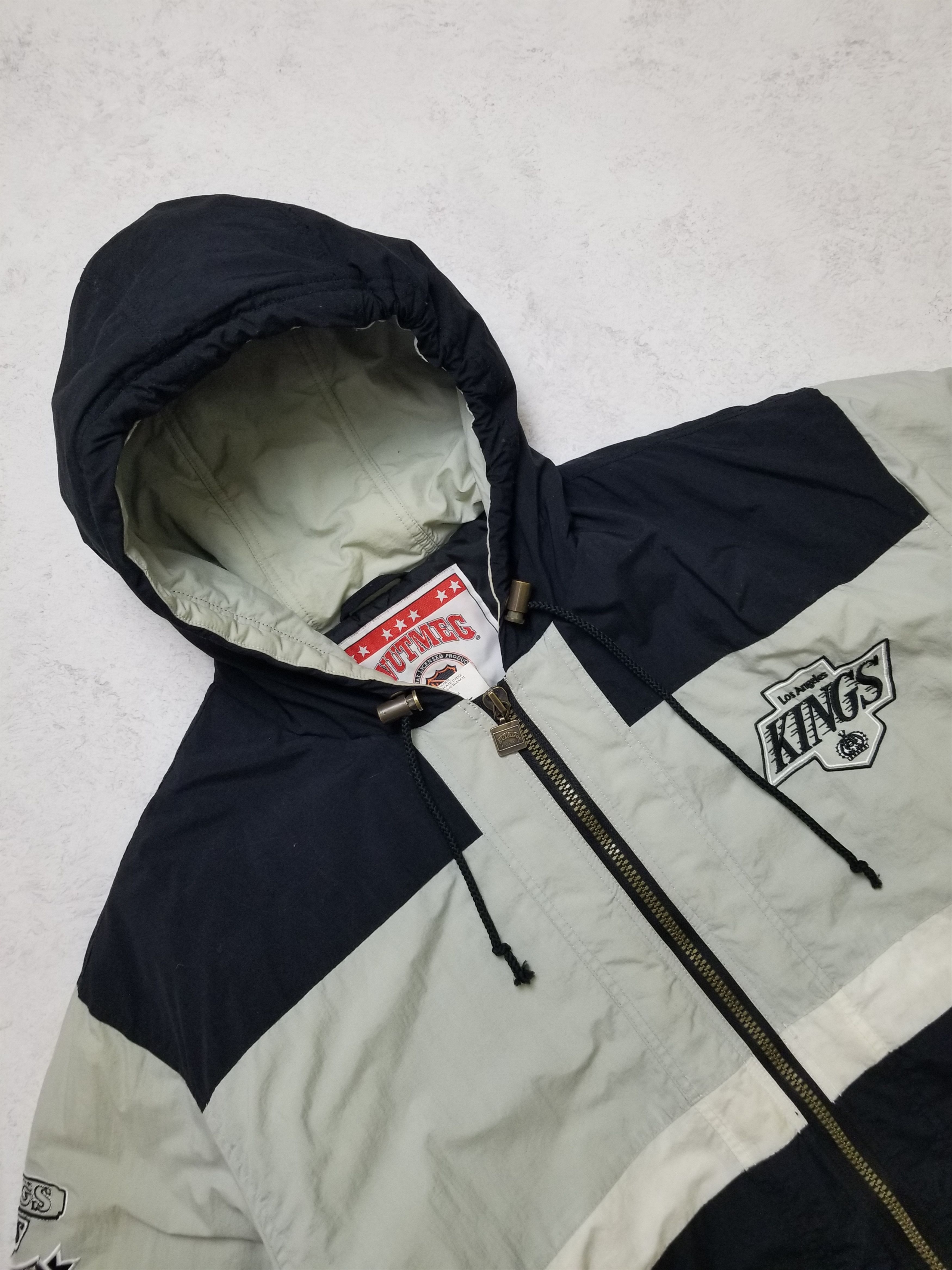 Nutmeg Vintage Los Angeles Kings NHL Nutmeg Insulated Hockey Jacket Size US XL / EU 56 / 4 - 6 Thumbnail