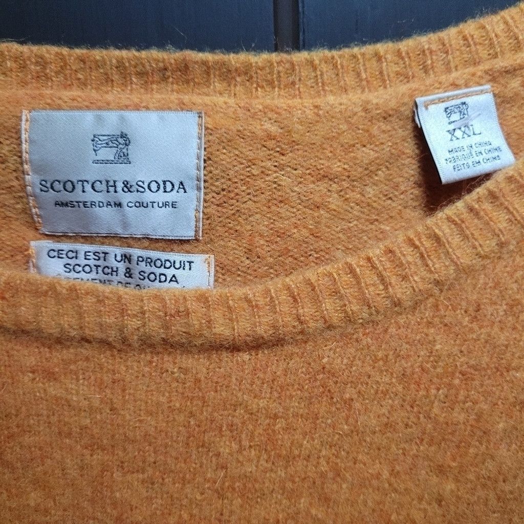 Scotch & Soda Scotch & Soda, womens corture , orange sweater, XXL,nwot Size XXS / US 00 / IT 34 - 2 Thumbnail
