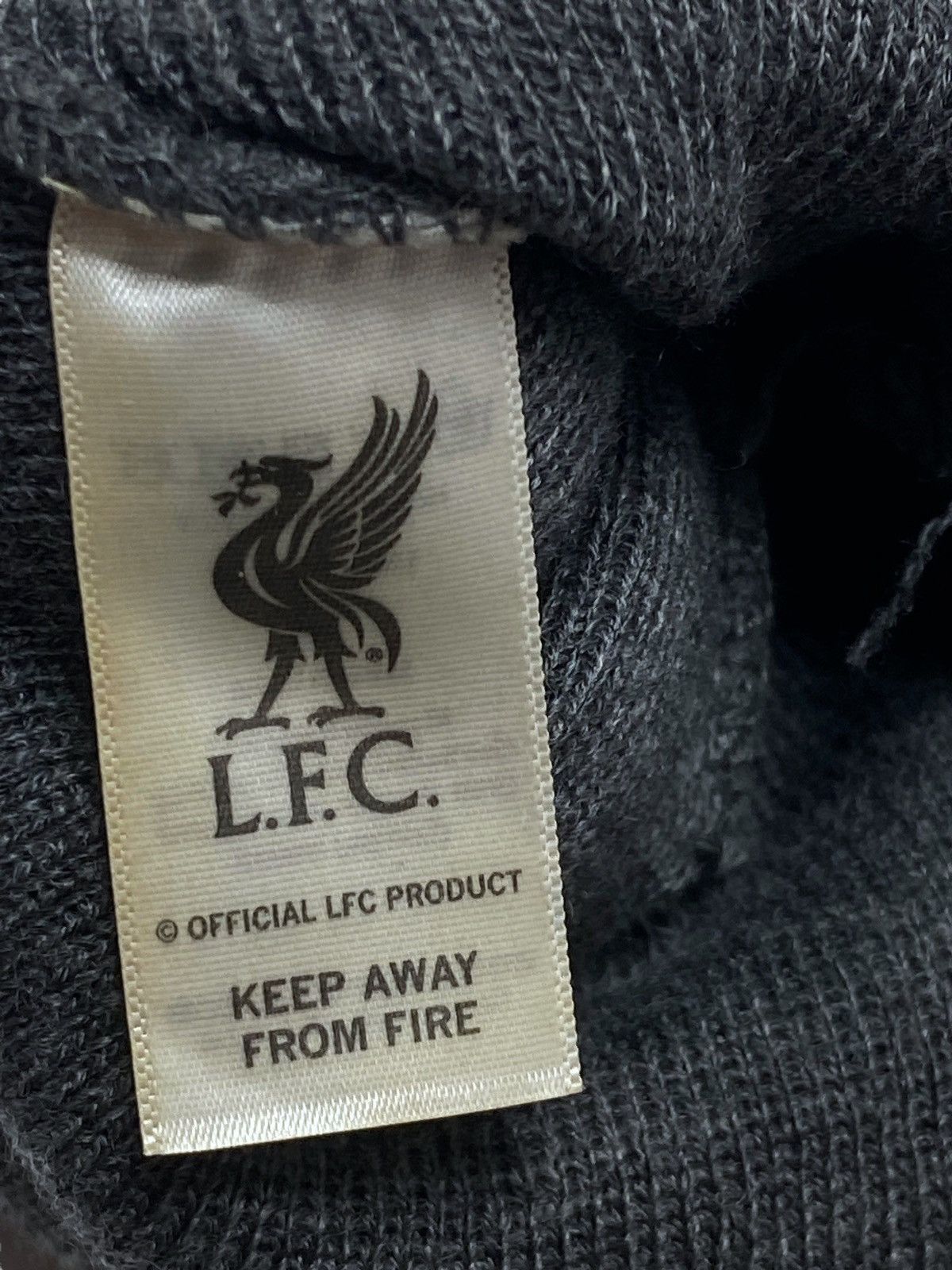 Vintage Vintage LIVERPOOL Grey Patch Logo Beanie Hat Football Y2k Size ONE SIZE - 3 Thumbnail