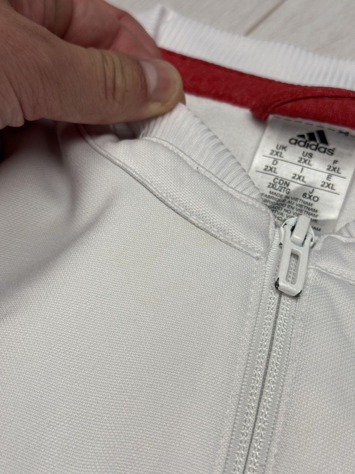 Adidas Nike Manchester United Zip Up Jacket Hoodie Size US XXL / EU 58 / 5 - 6 Thumbnail
