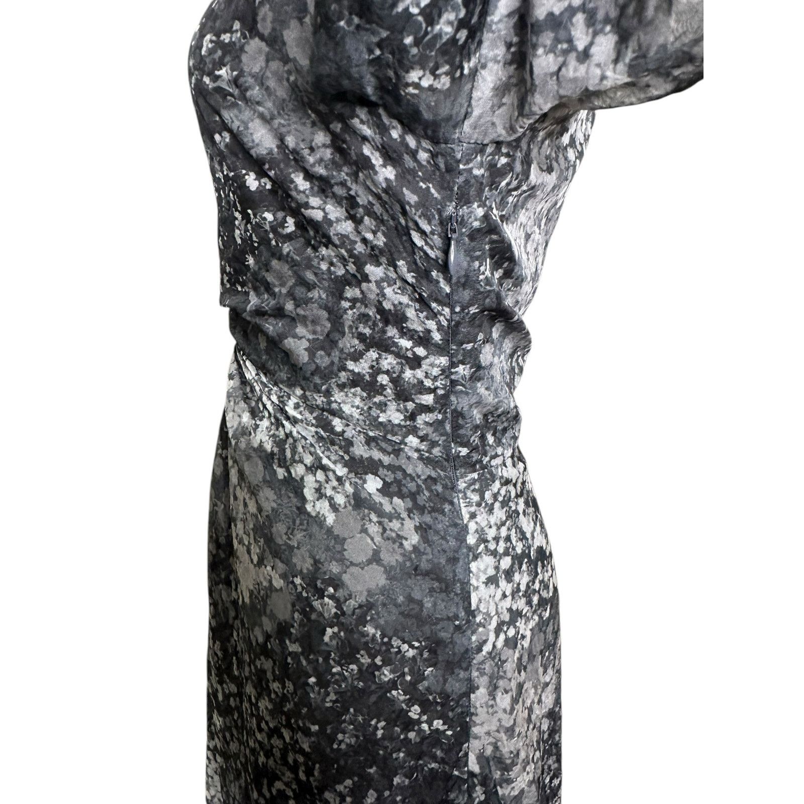 ROTATE Rotate Gray printed long sleeves midi dress size 6 Size M / US 6-8 / IT 42-44 - 6 Thumbnail
