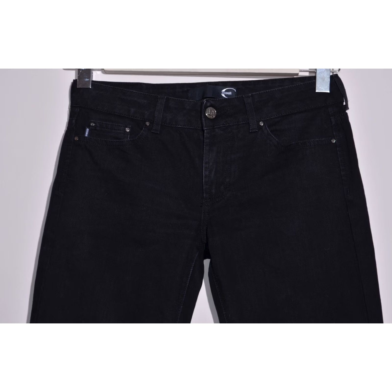 Just Cavalli Just Cavalli By Roberto Cavalli Jeans Black Straight Leg Size 29 Regular Women XS-Size 29 / 43? Size 29" - 2 Thumbnail