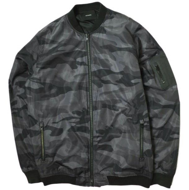 Other Other STAMPD Camouflage Tech Zip Bomber Jacket Polyester Jacket Others Outerwear DUTY FREE for USA Size ONE SIZE - 1 Thumbnail