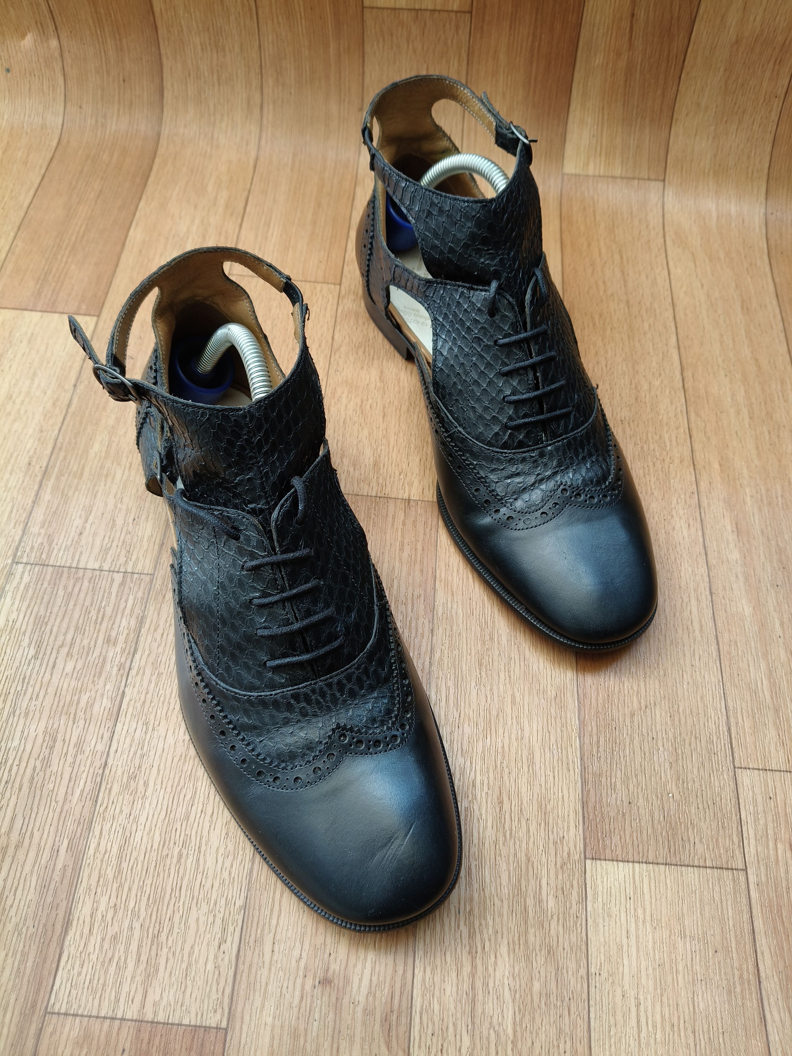 Maison Margiela 🔋🔥Maison Margiela " snakeskin - Oxfords " Size US 8 / EU 41 - 8 Thumbnail