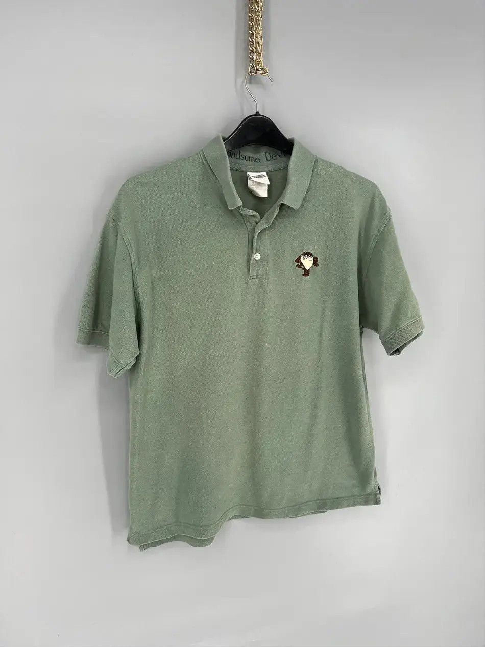 Vintage × Warner Bros Vintage Warner Bros handsome devil Shirt 2000 Polo Mint Size US M / EU 48-50 / 2 - 2 Thumbnail
