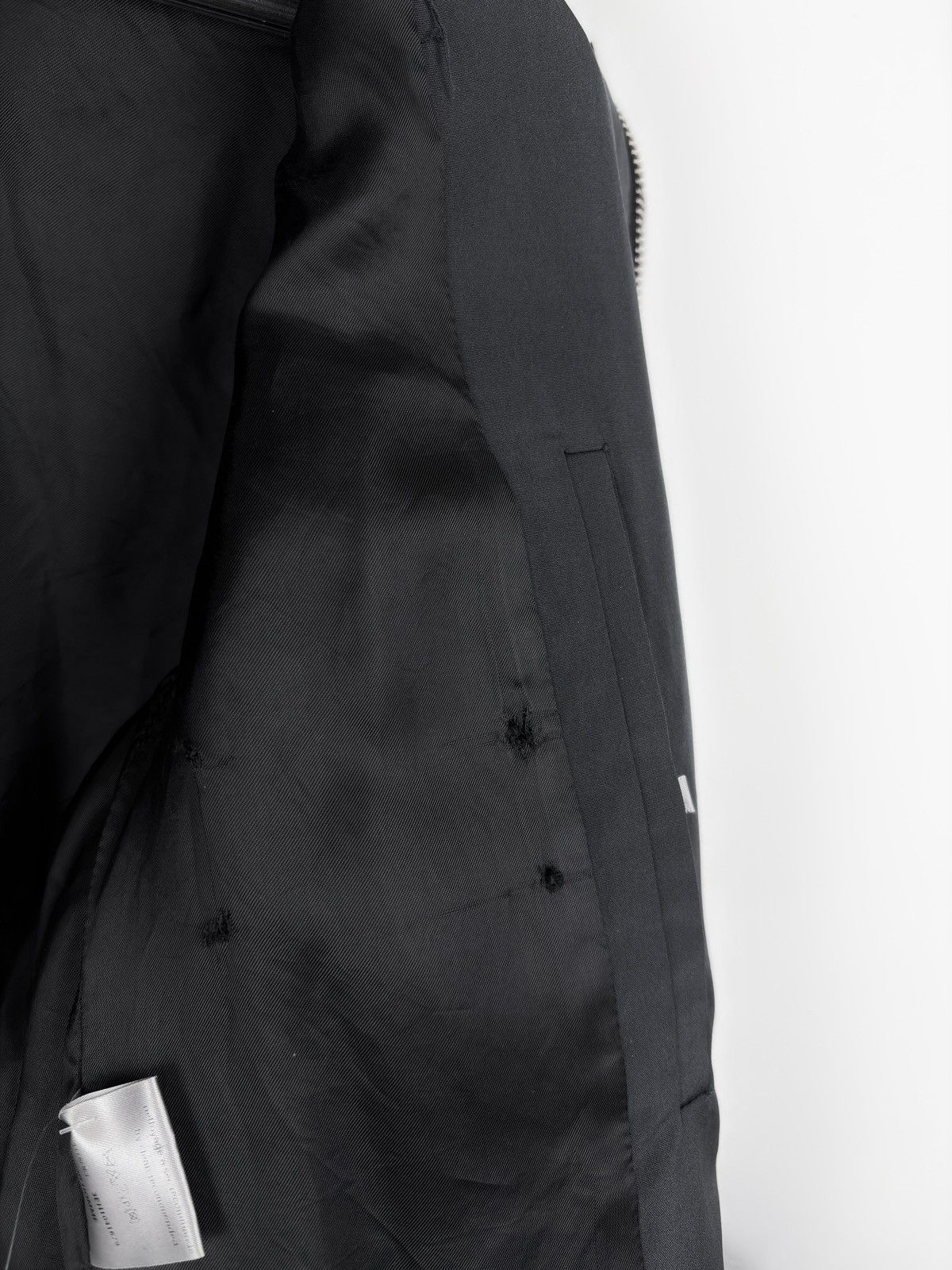Dior × Hedi Slimane SS03 Dior Homme Follow Me Hedi Slimane Silk Zip Jacket Size US M / EU 48-50 / 2 - 8 Thumbnail
