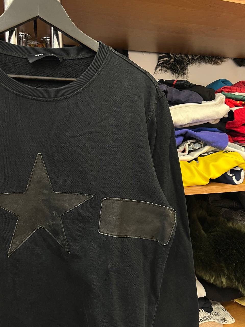 Diesel Vintage Diesel Sweatshirt Big Logo Pullover Streetwear Y2K Size US L / EU 52-54 / 3 - 3 Thumbnail