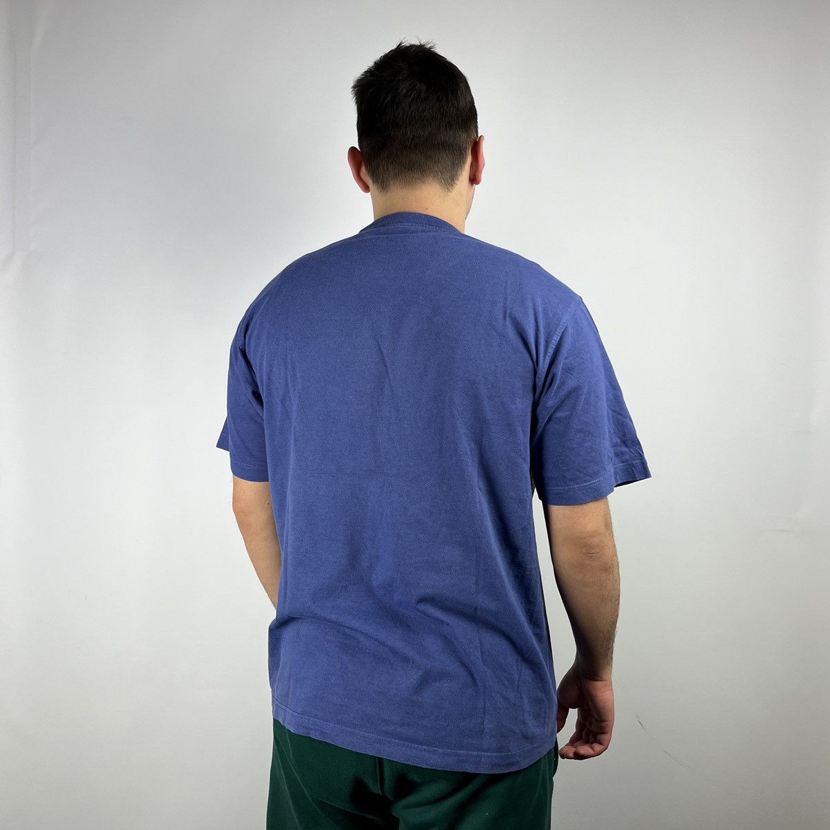 Adidas Vintage Adidas Tshirt big logo size Large Size US L / EU 52-54 / 3 - 2 Thumbnail