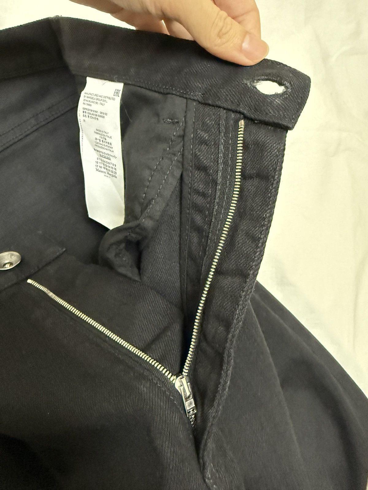Maison Margiela Maison Margiela Straight Jeans With Contrasted Pockets Size US 33 - 10 Thumbnail