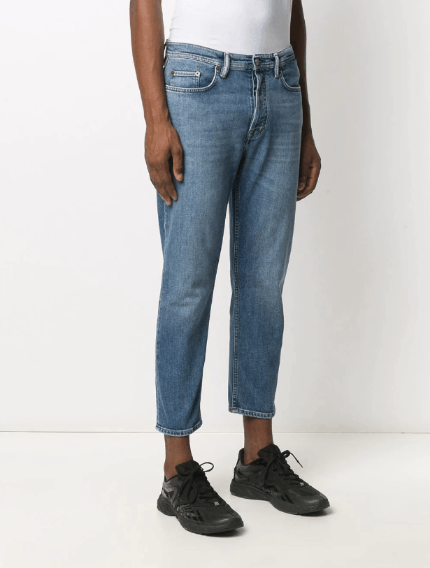 Acne Studios BNWT SS23 ACNE STUDIOS RIVER MID BLUE SLIM FIT JEANS 36 Size US 36 / EU 52 - 1 Thumbnail
