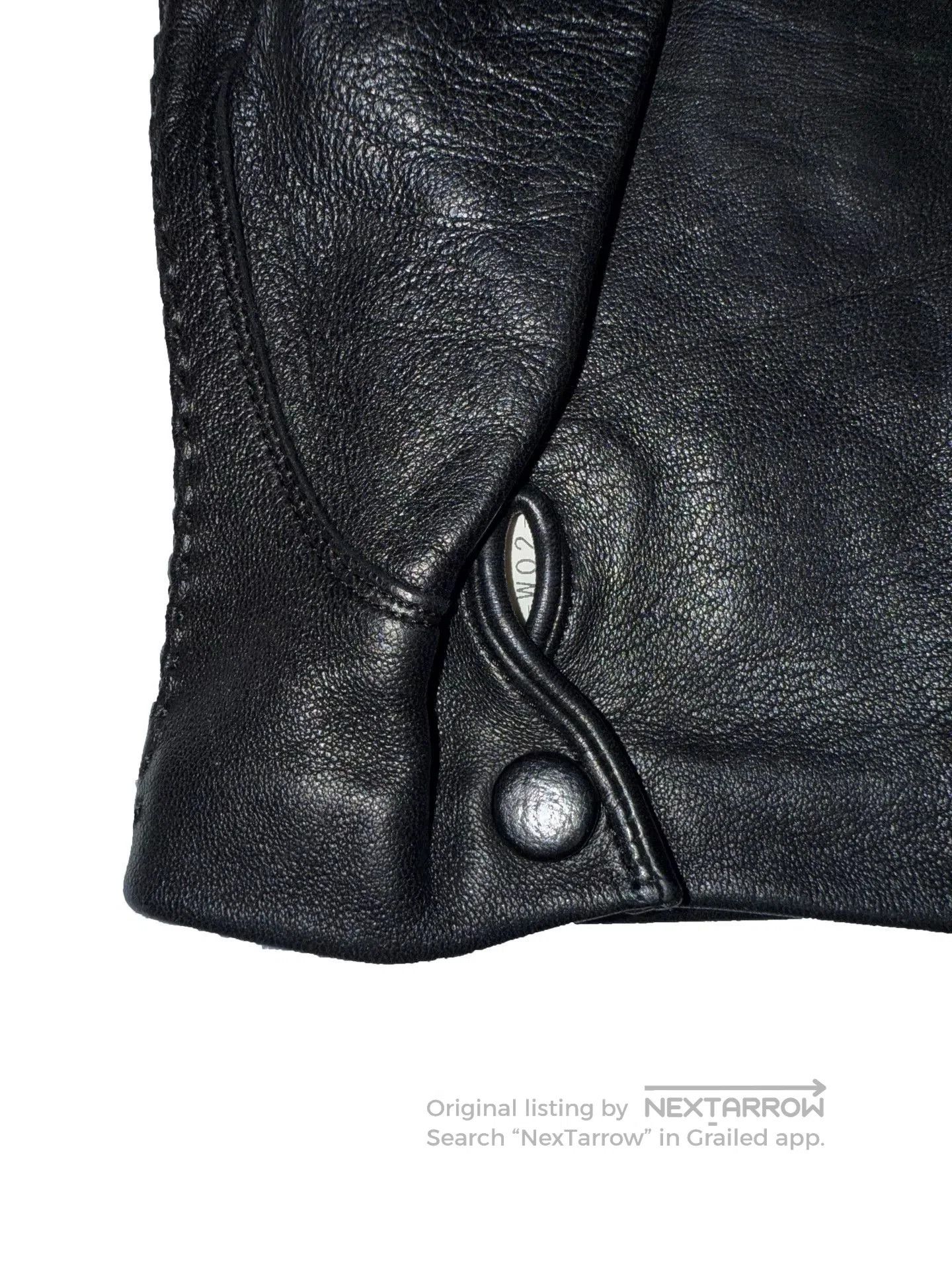 Yohji Yamamoto Yohji Yamamoto Pour Homme Leather Gloves. Size ONE SIZE - 6 Thumbnail