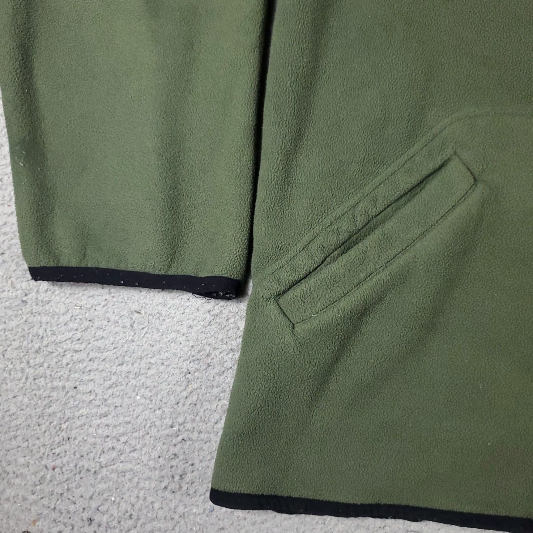 Nike VINTAGE Nike Sweatshirt Mens XL Green Fleece Full Zip Mock Neck Logo Swoosh 90s Sports Mens Size US XL / EU 56 / 4 - 2 Thumbnail