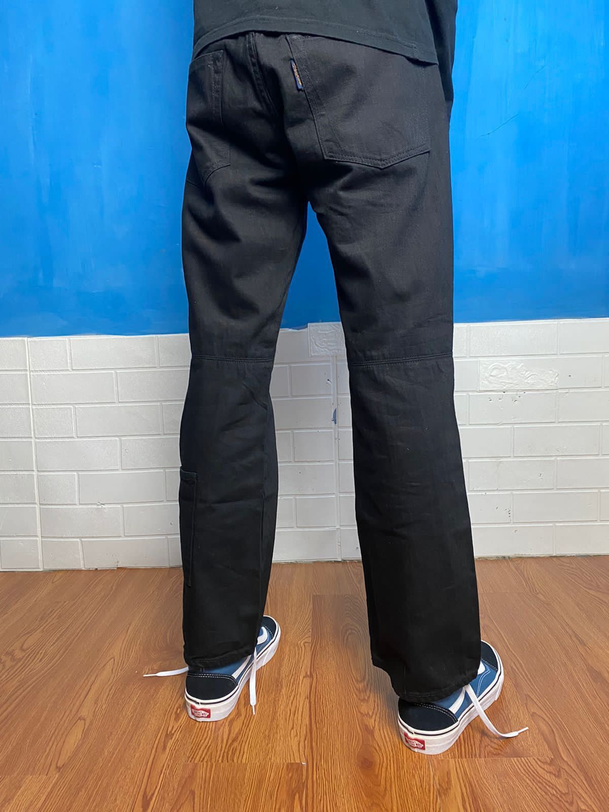 Yohji Yamamoto Yohji Yamamoto Pour Homme Black Denim Size US 30 / EU 46 - 2 Thumbnail