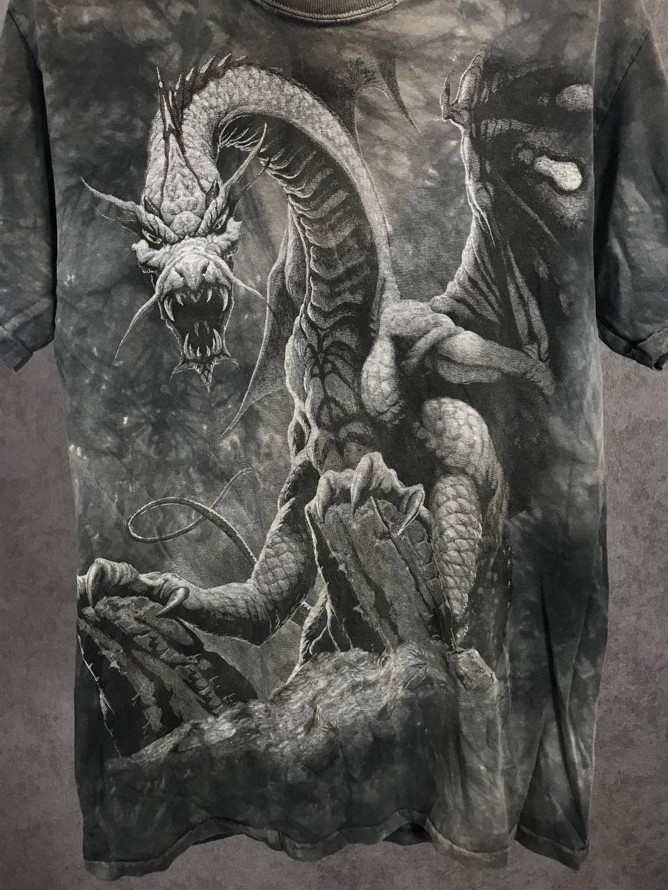 The Mountain Dragon the mountain 2001 vintage overprinted tee Size US M / EU 48-50 / 2 - 3 Thumbnail