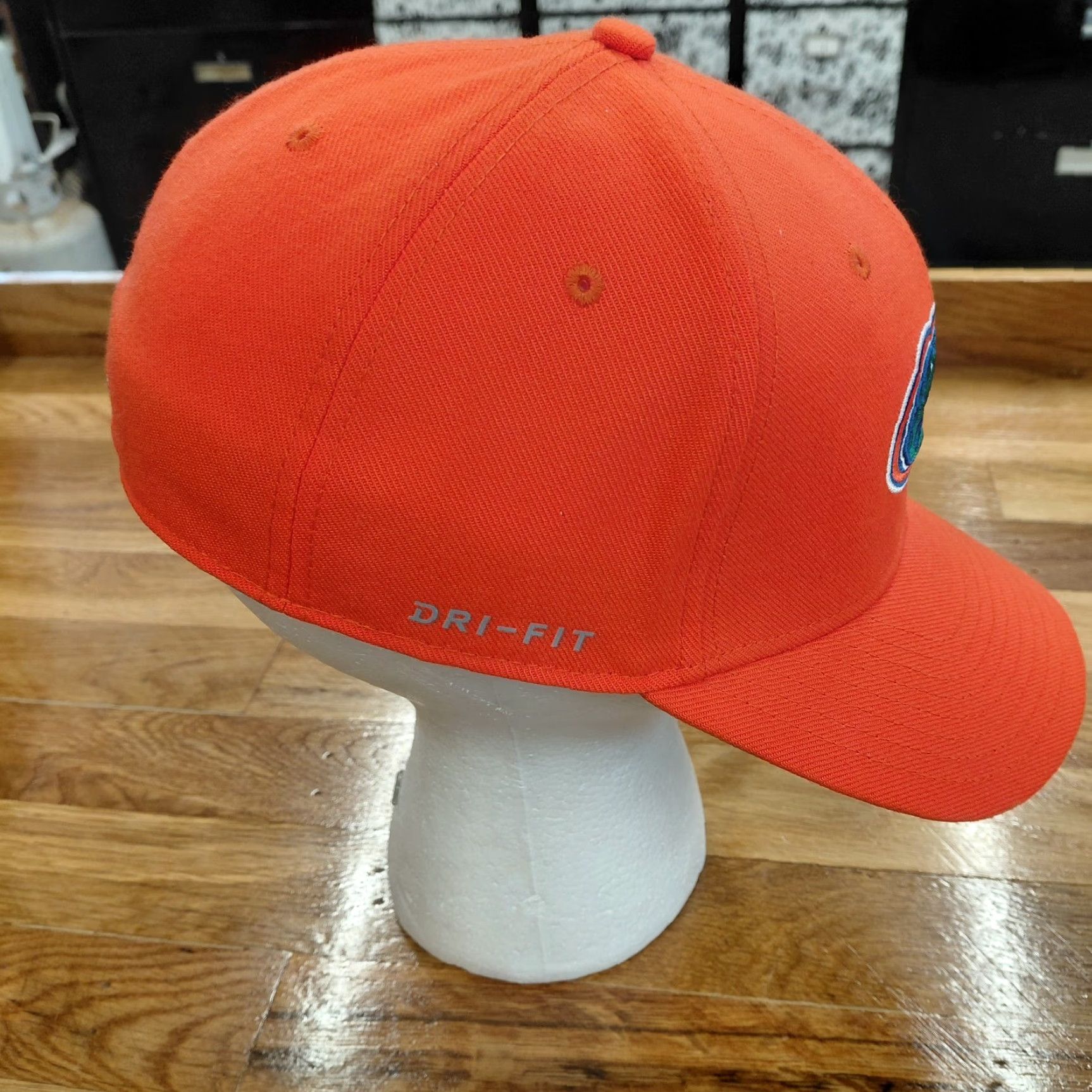Nike Nike Florida Gators Cap Baseball Hat OSFM Orange Stretch Back Embroidered Football Men Size ONE SIZE - 4 Thumbnail