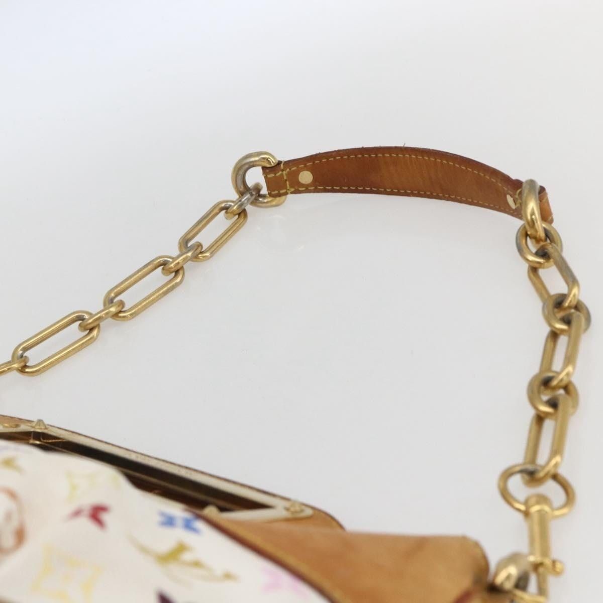Louis Vuitton Louis Vuitton Monogram Multicolor Judy MM Handbag White Size ONE SIZE - 12 Thumbnail
