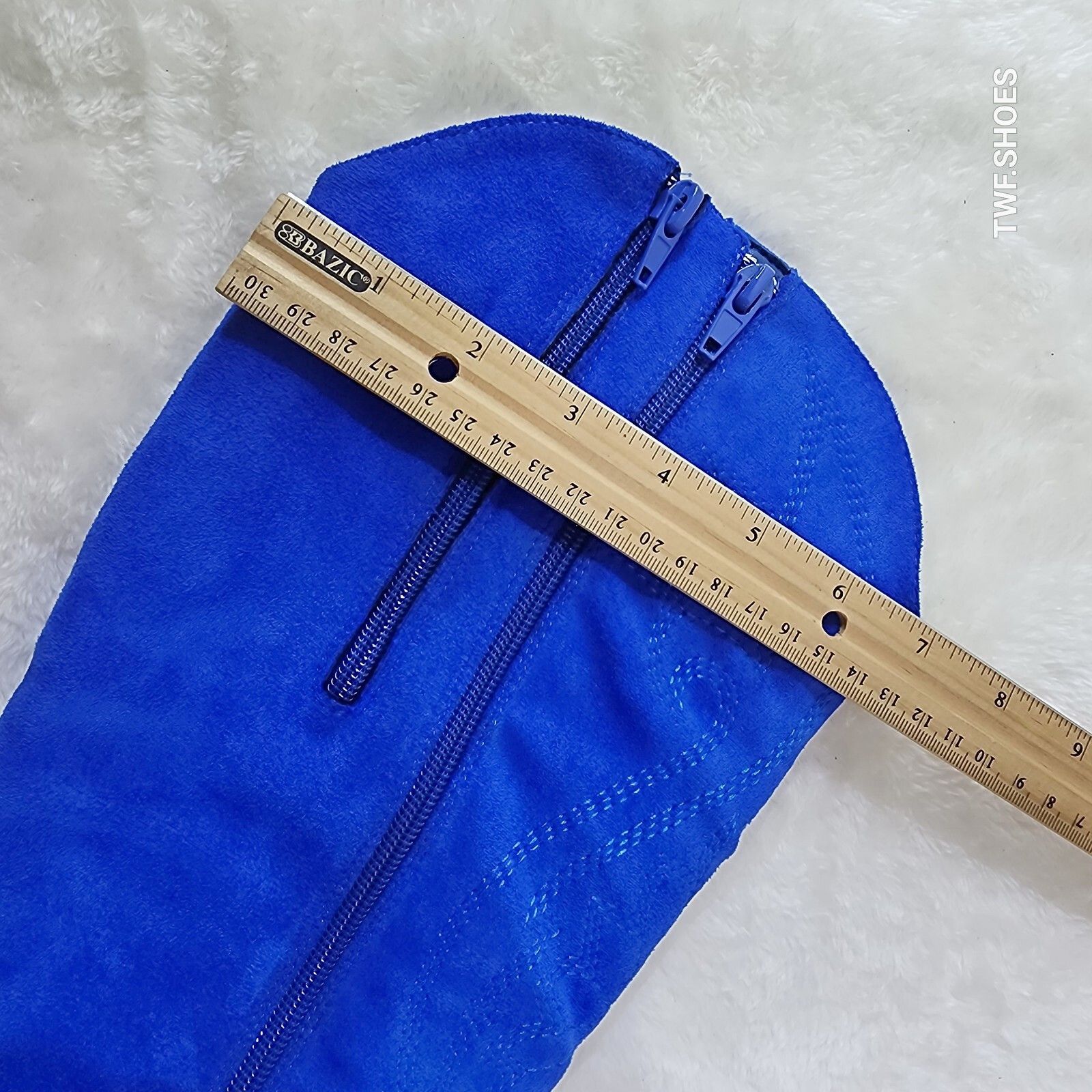 Other Wild Ryder Bright Deep Blue Faux Suede Country Western Cowgi Size US 10 / IT 40 - 9 Thumbnail