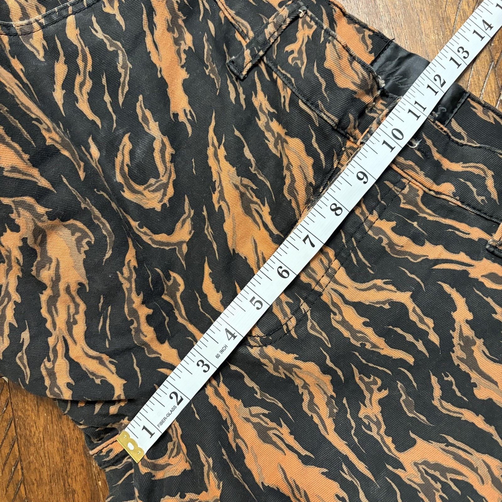 Valabasas Valabasas Pants Men 36x32 Tiger Camo Cargo Strap Buckle Slim Size US 36 / EU 52 - 14 Thumbnail
