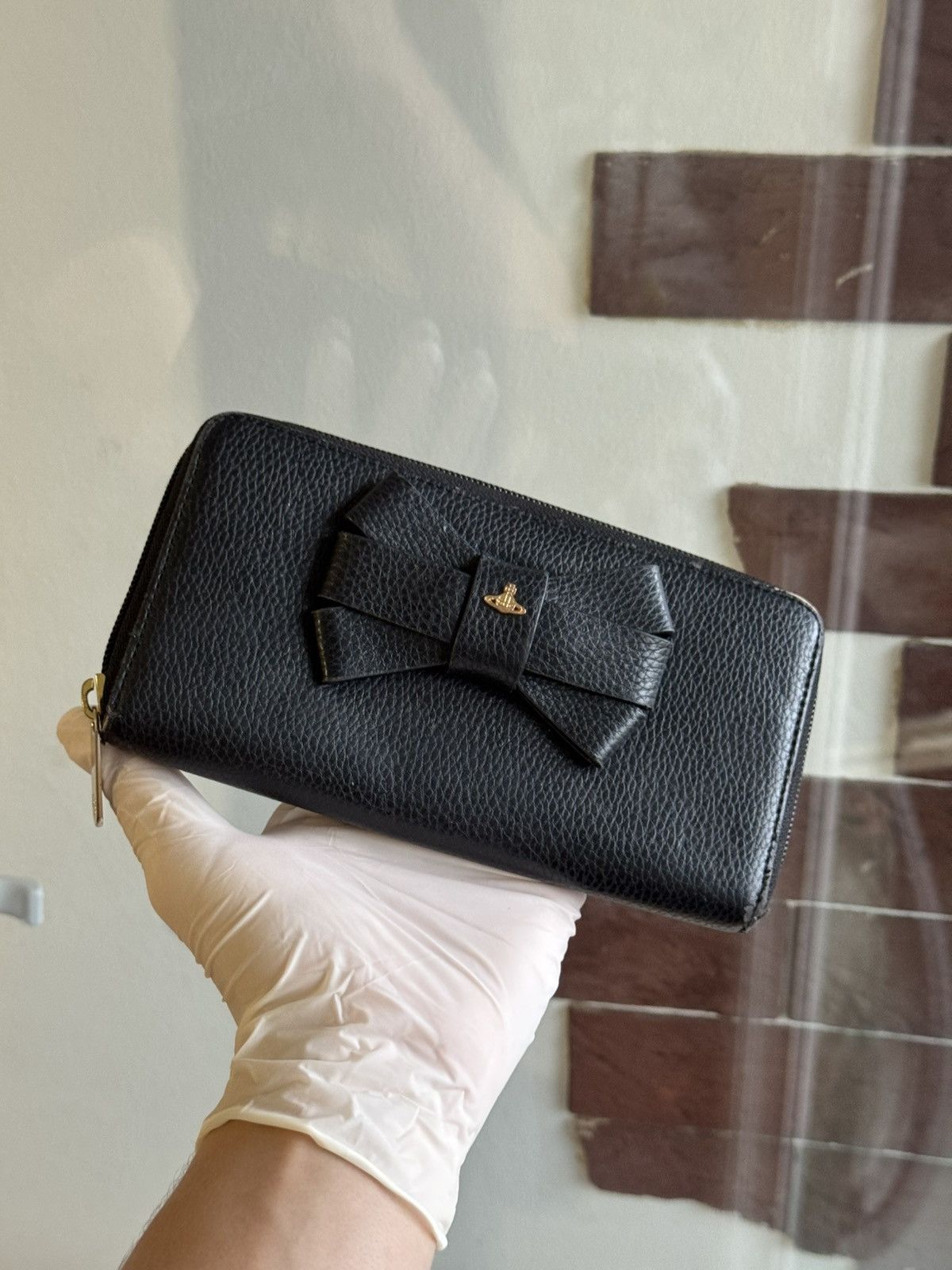 Vivienne Westwood Vintage Vivienne Westwood Clotch/Wallet black leatcher Size ONE SIZE - 1 Thumbnail