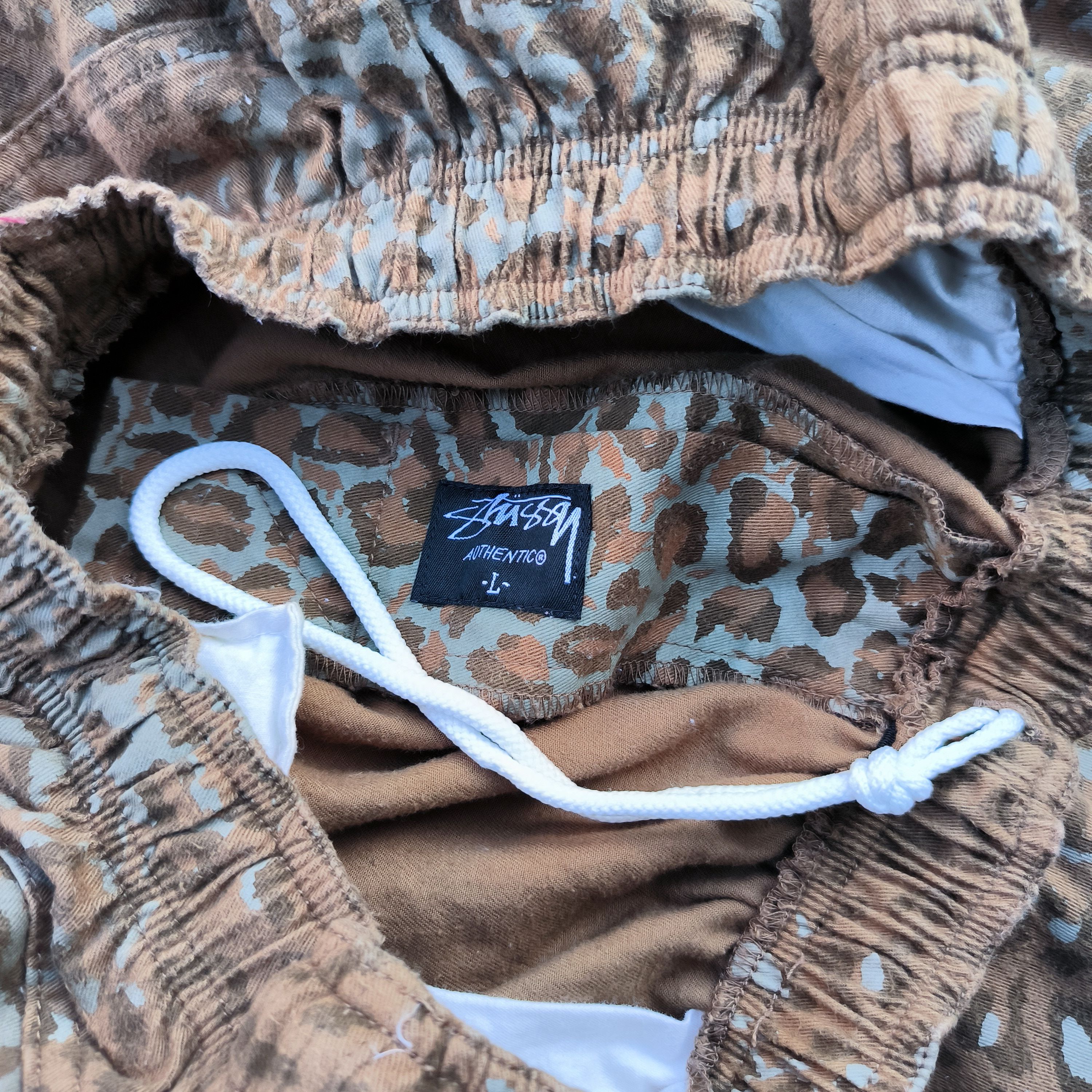 Stussy Stussy Leopard Shorts Size US 36 / EU 52 - 5 Thumbnail