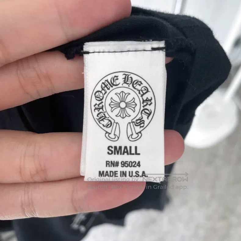 Chrome Hearts CHROME HEARTS Size S Black full printed cross stripes three Size US S / EU 44-46 / 1 - 8 Thumbnail