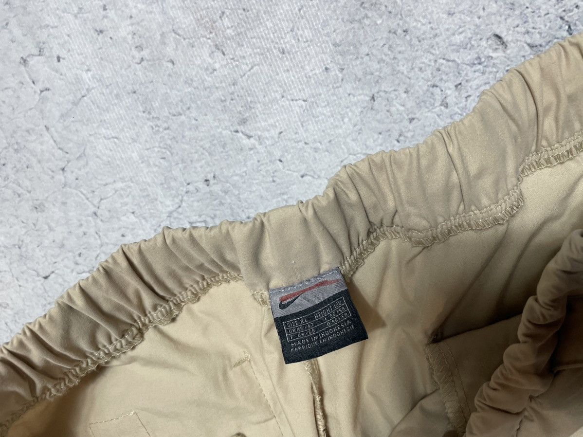 Nike Vintage Nike Cream Track Pants Nylon Drill Y2K style Swoosh Size US 36 / EU 52 - 11 Thumbnail