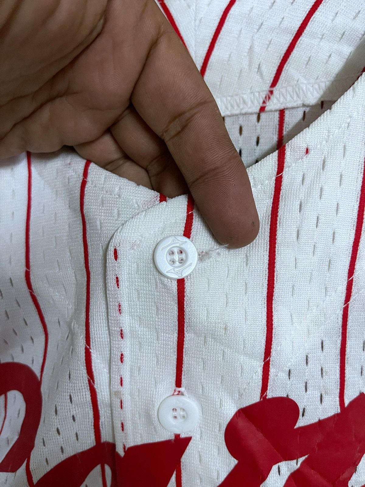 Mizuno × Vintage Vintage Baseball Jersey J League Hiroshima Carp M Mazda Rare Size US M / EU 48-50 / 2 - 9 Thumbnail