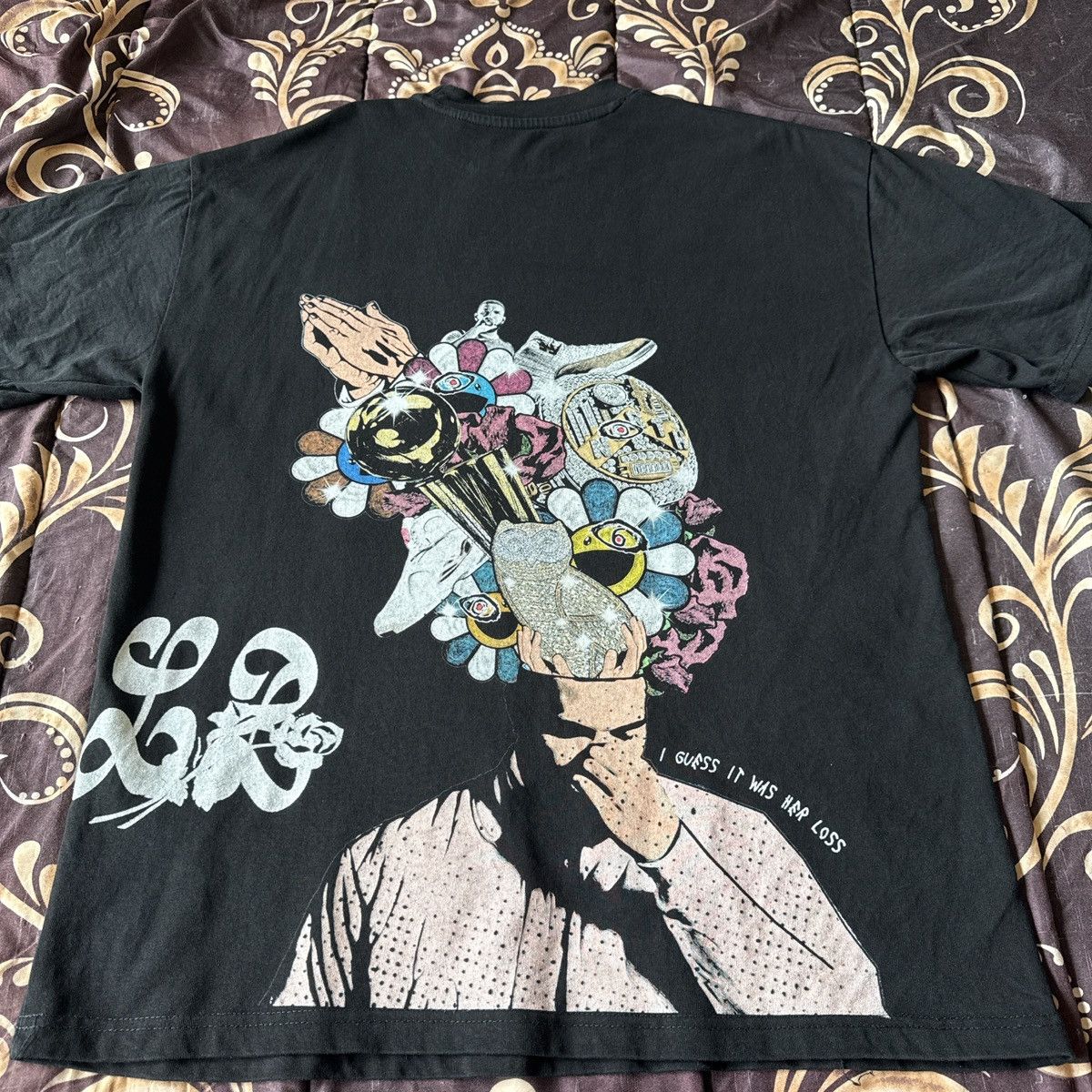 Sergio Calabasas Rekcless Drake Screenprint Streetwear Tee Size US S / EU 44-46 / 1 - 3 Thumbnail