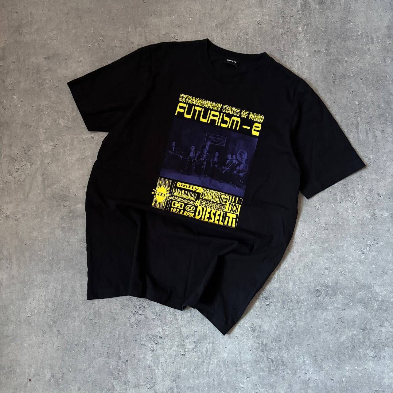 Diesel Vintage Diesel Futurism-e Big D T-Shirt Size US M / EU 48-50 / 2 - 2 Thumbnail