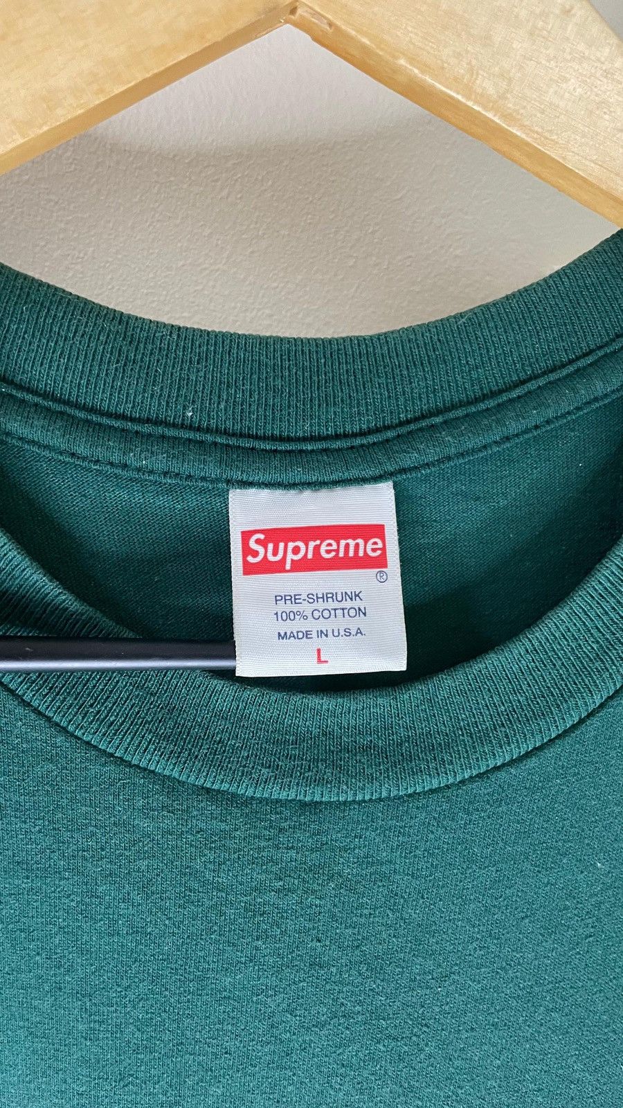 Supreme × Thrasher Supreme x Thrasher Game Tee Dark Green FW21 Size US L / EU 52-54 / 3 - 4 Thumbnail