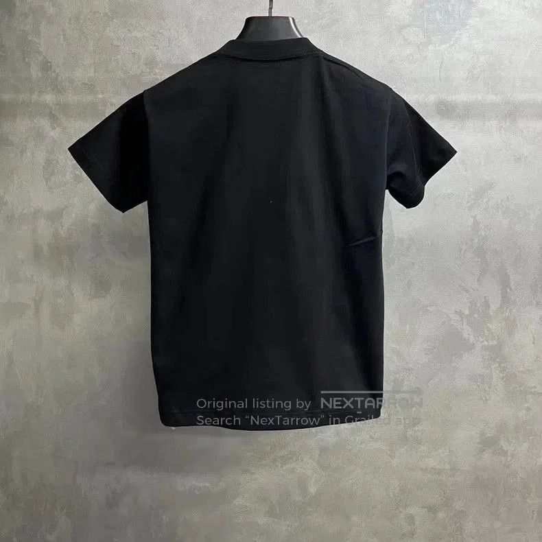Balenciaga Balenciaga Black Melted Smile Print T-shirt. Size US S / EU 44-46 / 1 - 2 Thumbnail