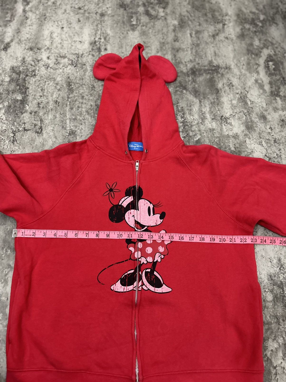 Disney × Japanese Brand × Mickey Mouse Disney Resort Tokyo Mini mouse Zip hoodie Size US L / EU 52-54 / 3 - 10 Thumbnail
