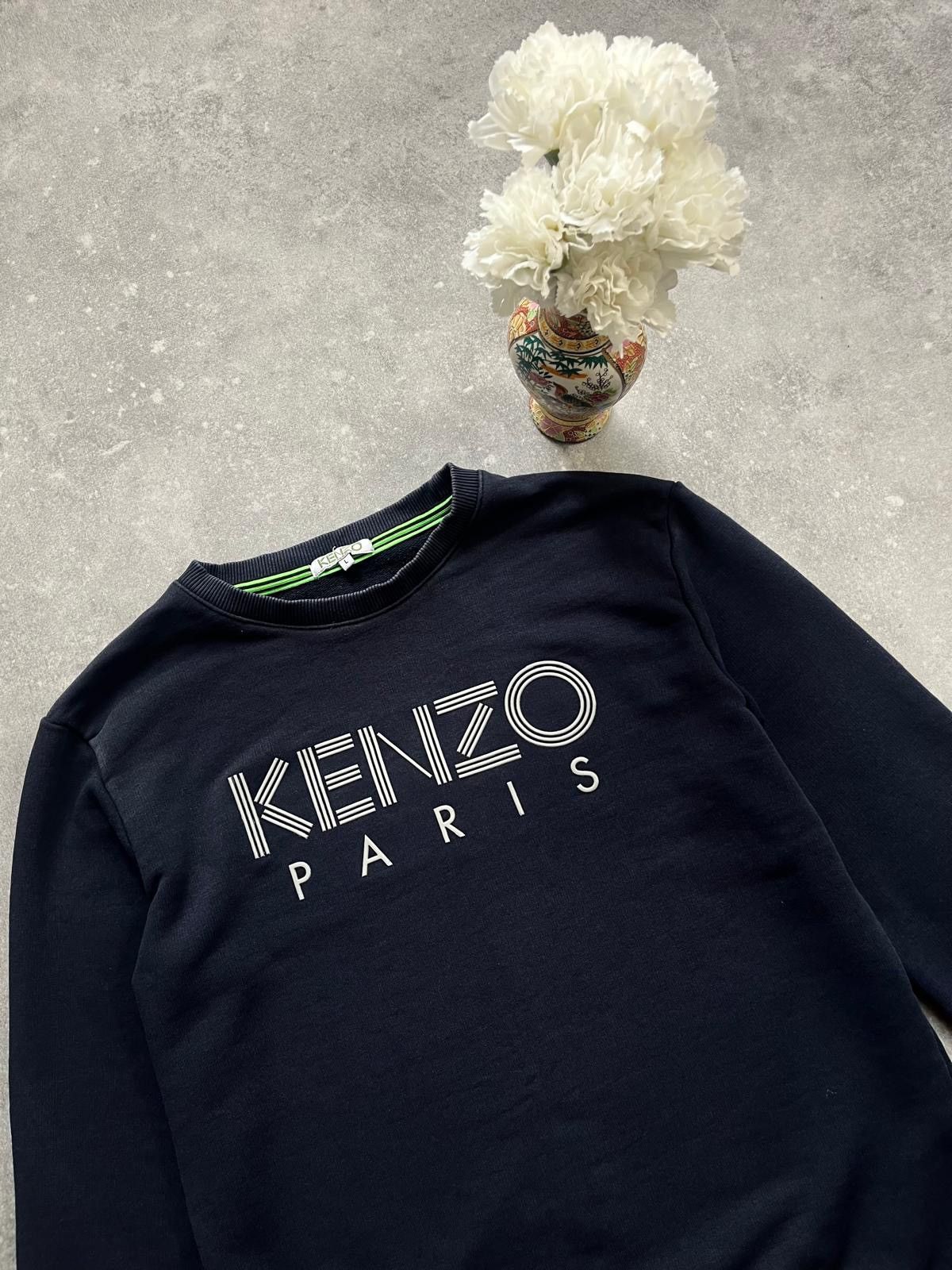Kenzo Kenzo Paris Japanese Sweatshirt Big Logo Size US M / EU 48-50 / 2 - 3 Thumbnail