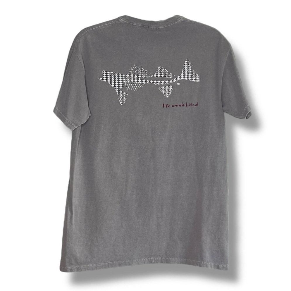 Other Coastal Cotton houndstooth fish skeleton t-shirt Size US M / EU 48-50 / 2 - 4 Thumbnail