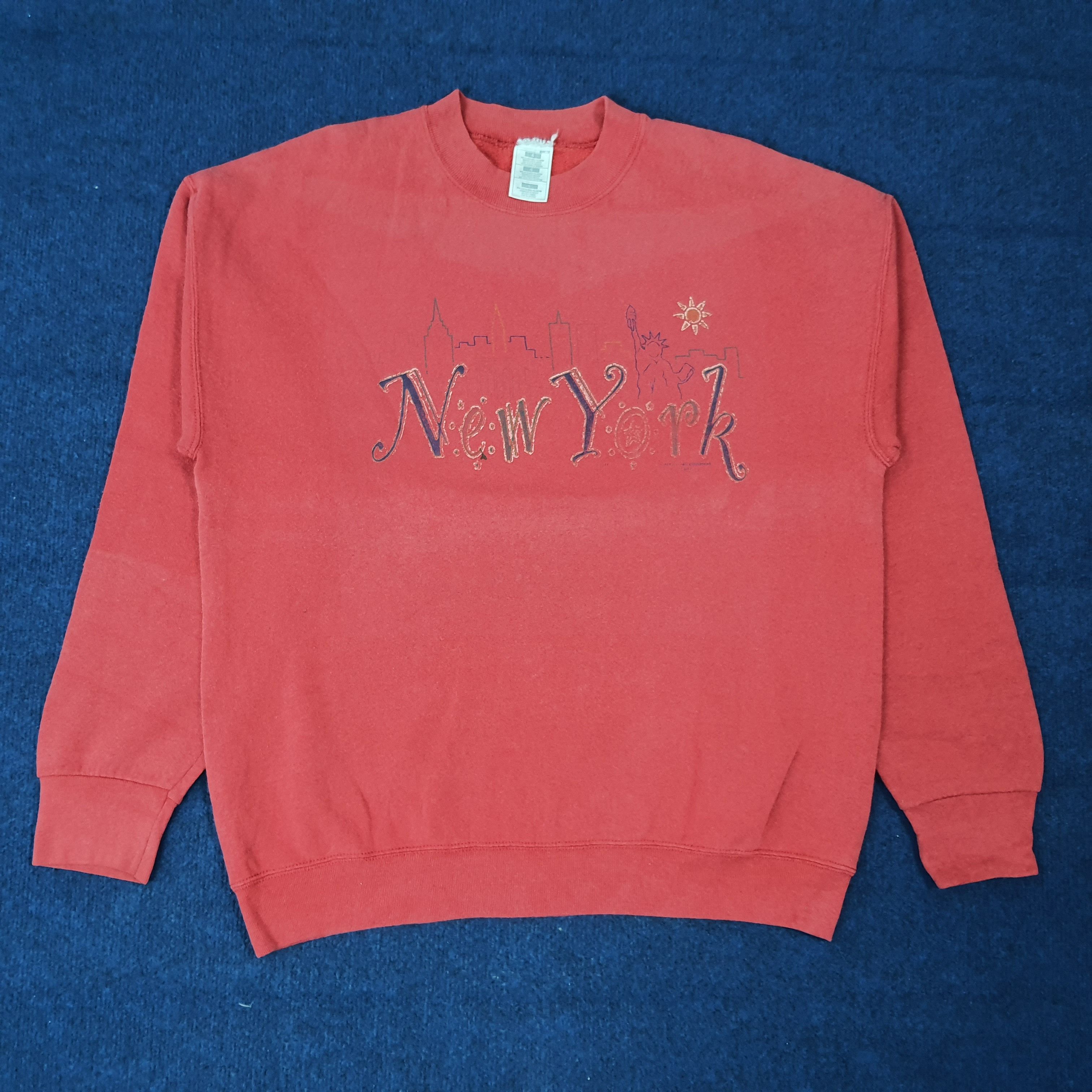 Vintage NYC New York City Streetwear Sweatshirt C270N19