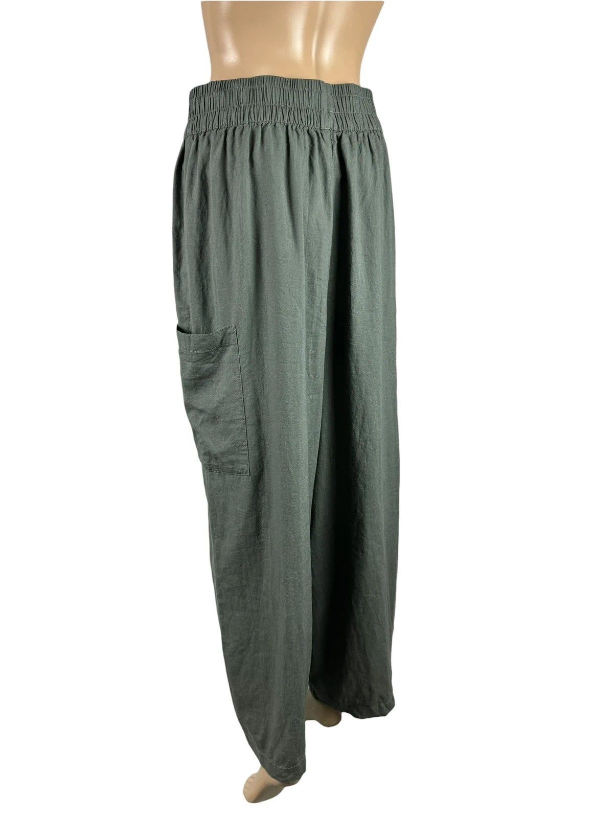 Other Bam Linen Pants Wige Leg size 12 Size 30" / US 8 / IT 44 - 5 Thumbnail