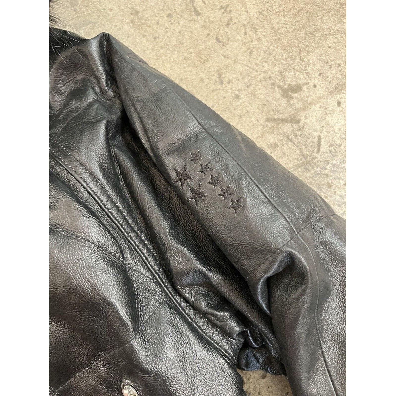 Nike Rare Unreleased Sample Nike Leather Parka Air Force 20 Year Size US L / EU 52-54 / 3 - 9 Thumbnail