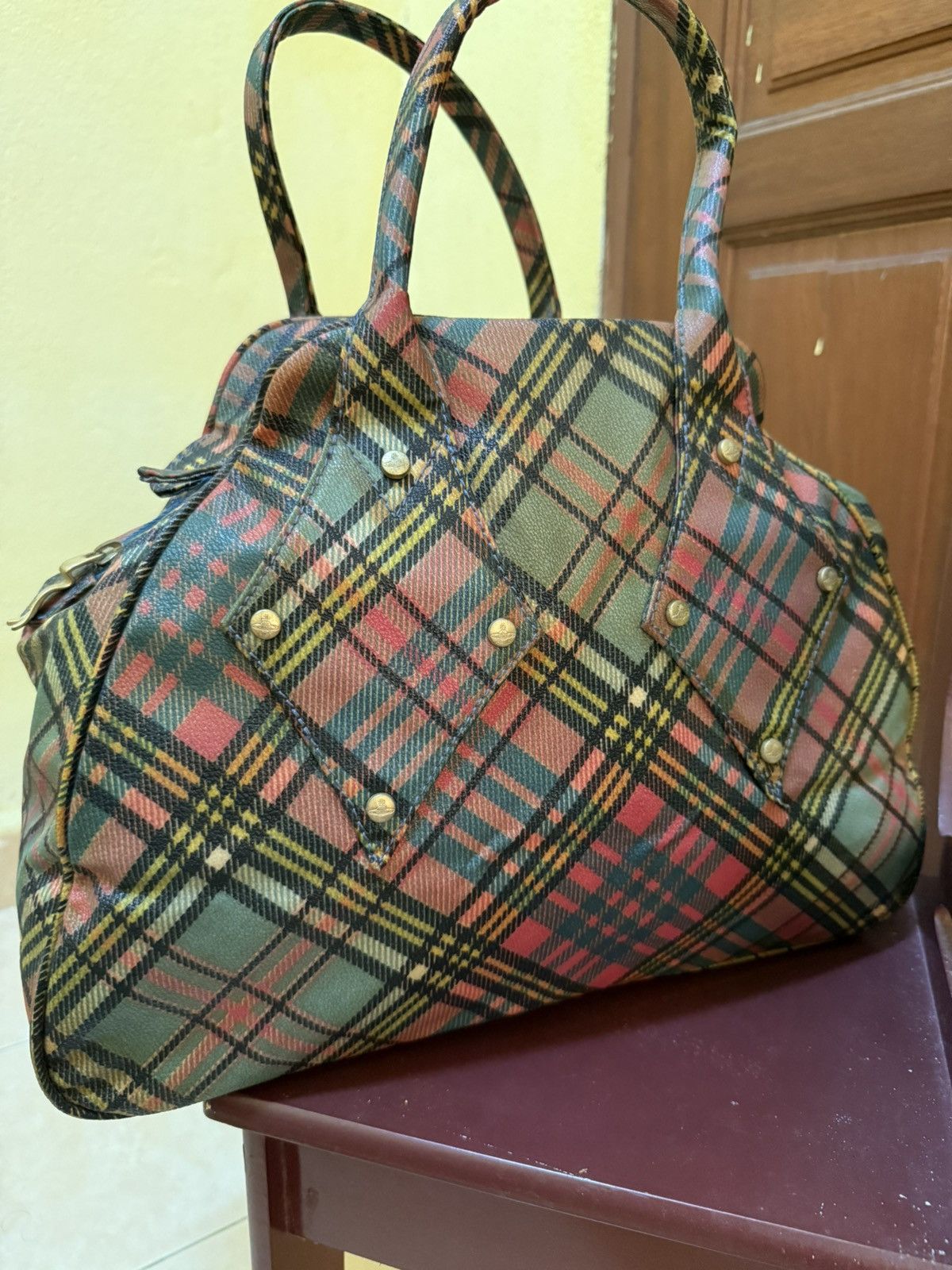 Vivienne Westwood Vintage Vivienne Westwood Tartan Shoulder Bag Size ONE SIZE - 6 Thumbnail